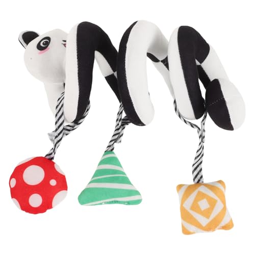 HANABASS Autositz Spirale zum Aufhängen Kontrastreiches Panda Design für Kinderwagen und Babybetten Rasselspielzeug für Neugeborene Ab Monaten Fördert HANABASS Autositz Spirale zum Aufhängen Kontrastreiches Panda Design für Kinderwagen und Babybetten Rasselspielzeug für Neugeborene Ab Monaten Fördert von HANABASS