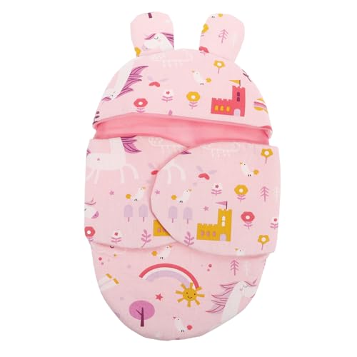 HANABASS Babypuppen Wickeldecke mit Einhorn Schlafsack für Puppen Zubehör für Jungen und Langlebige und Gemütliche Puppenkleidung für Fantasievolles HANABASS Babypuppen Wickeldecke mit Einhorn Schlafsack für Puppen Zubehör für Jungen und Langlebige und Gemütliche Puppenkleidung für Fantasievolles von HANABASS