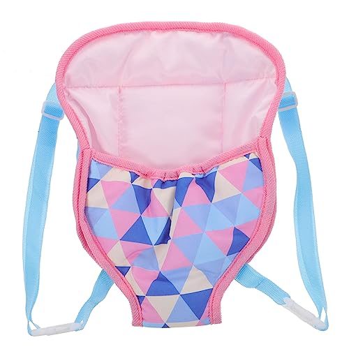 HANABASS Babypuppentrage für Puppen Atmungsaktiver Verstellbarer Puppenträger Buntem Design für Outdoor Aktivitäten und Puppenzubehör Einfach zu Bedienen HANABASS Babypuppentrage für Puppen Atmungsaktiver Verstellbarer Puppenträger Buntem Design für Outdoor Aktivitäten und Puppenzubehör Einfach zu Bedienen von HANABASS