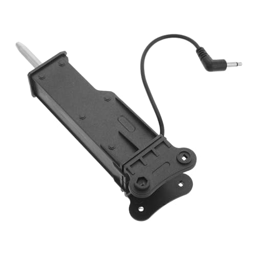 HANABASS Bagger mechanischer Greifer Metallkonstruktion RC-Gabelstapler RC -Autoschaufelwerkzeuge RC Trucks für Erwachsene Metallspielzeugtraktoren Legierung Black von HANABASS