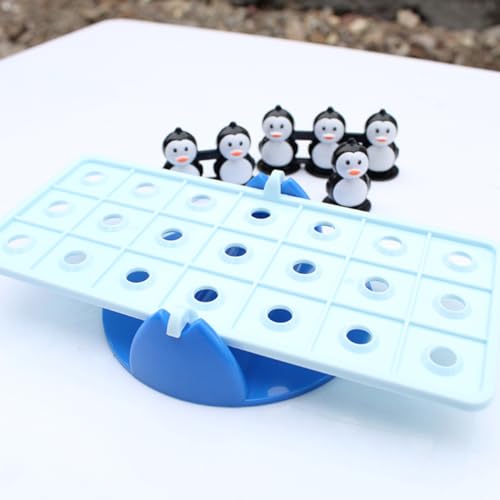 HANABASS Balance Pinguine Wippe Interaktives Eltern Junge Mädchen Balance Spiel für Kreative und Lernspaß für Kleinkinder und Vorschulkinder von HANABASS