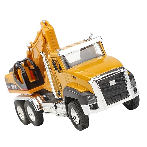 HANABASS Baufahrzeuge Spielzeugset Engineering Trucks Modellauto für Bewegliche Teile aus Hochwertigem Legierungsmaterial für Geburtstage und Feste von HANABASS