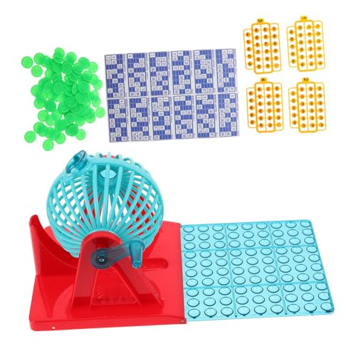 HANABASS Bingo- -Maschine Nummernauswahlmaschine Lotteriemaschine mit Bällen Partyzubehör Mini-Glücksballpflücker -Spielautomat Desktop-Spiele Lotto- Papier HANABASS Bingo- -Maschine Nummernauswahlmaschine Lotteriemaschine mit Bällen Partyzubehör Mini-Glücksballpflücker -Spielautomat Desktop-Spiele Lotto- Papier von HANABASS