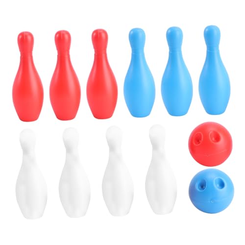 HANABASS Bowling Spielset Lustiges Outdoor Bowling Spiel für Jungen und Mädchen um Körperfunktion und Intelligenz Spielerisch zu Fördern Geschenk für Kindergeburtstag Zufällige Farbe HANABASS Bowling Spielset Lustiges Outdoor Bowling Spiel für Jungen und Mädchen um Körperfunktion und Intelligenz Spielerisch zu Fördern Geschenk für Kindergeburtstag Zufällige Farbe von HANABASS