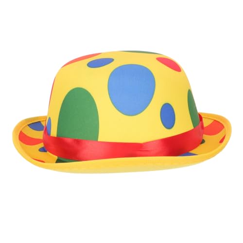HANABASS Clownhut für Halloween und Kostümpartys Bunte Clownmütze aus Strapazierfähigem Material für Karneval Maskeraden und Kostümdesigns Wiederverwendbar und Langlebig HANABASS Clownhut für Halloween und Kostümpartys Bunte Clownmütze aus Strapazierfähigem Material für Karneval Maskeraden und Kostümdesigns Wiederverwendbar und Langlebig von HANABASS