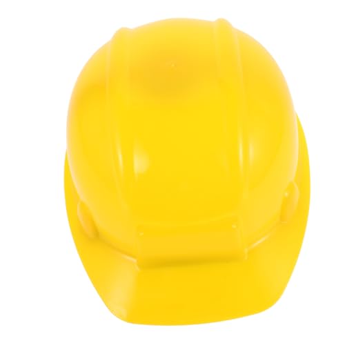 HANABASS Construction Hard Hat Gelbes Sicherheitshelm Modell für Feuerwehrmann Kostümhelm für Rollenspiele und Besondere Anlässe Kinderfreundliches Design und Passgenauer Sitz von HANABASS