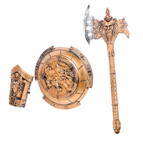 HANABASS Cosplay Kostüm Set Teiliges Antikes Ritter Set für Jungen Rollenspiel Zubehör für Halloween Partys und Bühnenaufführungen HANABASS Cosplay Kostüm Set Teiliges Antikes Ritter Set für Jungen Rollenspiel Zubehör für Halloween Partys und Bühnenaufführungen von HANABASS