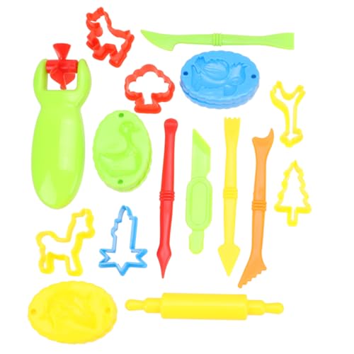 HANABASS DIY Bunte Knetformen Set Modellierwerkzeuge Umweltfreundliche Plastilin Werkzeuge für Kreatives und Formenlernen Set HANABASS DIY Bunte Knetformen Set Modellierwerkzeuge Umweltfreundliche Plastilin Werkzeuge für Kreatives und Formenlernen Set von HANABASS