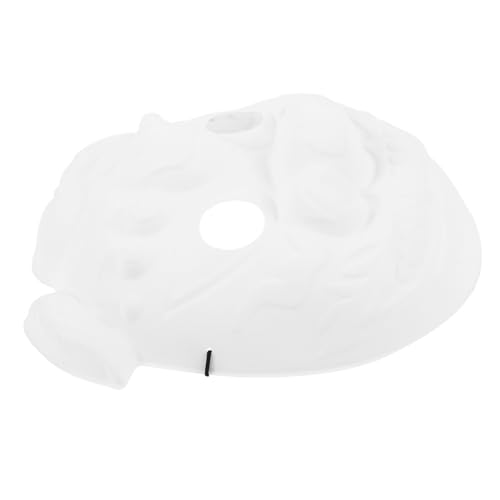 HANABASS DIY Leere PVC Schweinemaske Ungefertigte Tiermaske für Kreative Gestaltung für Karneval und Halloween Leicht und Bequem zu Vielseitig Einsetzbar von HANABASS