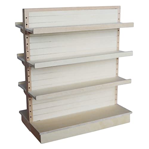 HANABASS DIY Supermarkt Regal Zubehör aus Leichtem Holz für Miniaturräume und Kreative Gestaltung HANABASS DIY Supermarkt Regal Zubehör aus Leichtem Holz für Miniaturräume und Kreative Gestaltung von HANABASS