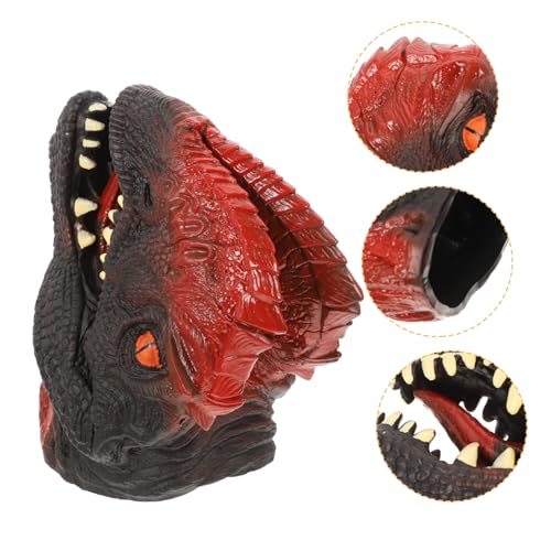 HANABASS Dinosaurier Handpuppe aus Weichem Plastik Interaktives für Kleinkinder Realistische Rollenspiel Figur Leicht und Tragbar für Geschichten Erzählen und Kreatives HANABASS Dinosaurier Handpuppe aus Weichem Plastik Interaktives für Kleinkinder Realistische Rollenspiel Figur Leicht und Tragbar für Geschichten Erzählen und Kreatives von HANABASS