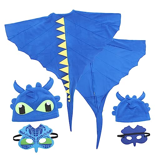 HANABASS Dinosaurier Kostüm mit Umhang Kapuze und Maske Buntes Cosplay Kostüm für Halloween Geburtstagsfeiern und Rollenspiele Geeignet für Jahre Party Zubehör HANABASS Dinosaurier Kostüm mit Umhang Kapuze und Maske Buntes Cosplay Kostüm für Halloween Geburtstagsfeiern und Rollenspiele Geeignet für Jahre Party Zubehör von HANABASS