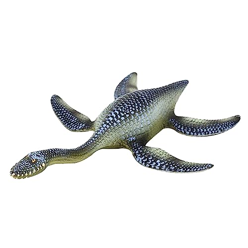 HANABASS Dinosaurier-Modellspielzeug Dinosaurierstatue Kinderspielzeug kognitives Plesiosaurier-Figur Mini-Dinosaurier aus Kunststoff Simulation Tiermodell Plastik von HANABASS