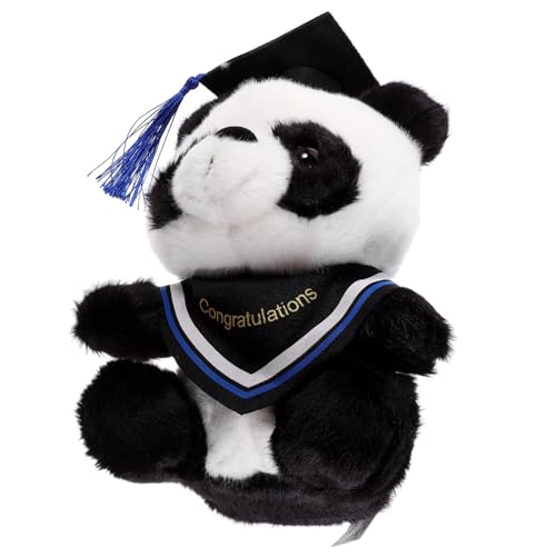 HANABASS Doktor Panda Puppe Gefülltes Panda- zum Abschluss Abschlussplüschpanda gefüllter Panda Abschluss-Panda- bequemes Stofftier Baumwolle Blue HANABASS Doktor Panda Puppe Gefülltes Panda- zum Abschluss Abschlussplüschpanda gefüllter Panda Abschluss-Panda- bequemes Stofftier Baumwolle Blue von HANABASS