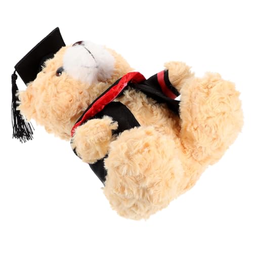 HANABASS Doktorhutpuppe Abschlussbär Abschluss gefüllter süßer Bär doktor bär ausgestopfte Puppe Abschluss-Cartoon-Bär Plüsch Light Brown HANABASS Doktorhutpuppe Abschlussbär Abschluss gefüllter süßer Bär doktor bär ausgestopfte Puppe Abschluss-Cartoon-Bär Plüsch Light Brown von HANABASS