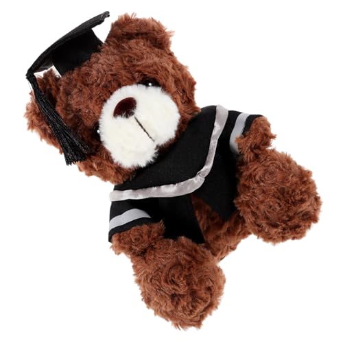 HANABASS Doktorhutpuppe Bequeme Bärenpuppe Ausgestopfter Abschlussbär Abschluss Gefüllter Süßer Bär Abschlussgeschenk Plüsch Dark Brown HANABASS Doktorhutpuppe Bequeme Bärenpuppe Ausgestopfter Abschlussbär Abschluss Gefüllter Süßer Bär Abschlussgeschenk Plüsch Dark Brown von HANABASS