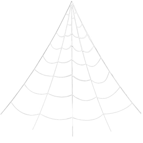 HANABASS Triangular Spider Web Dekoration Halloween Deko Für Outdoor-Partys Weiße Spinnennetz-Requisite Wiederverwendbar Realistische Gestaltung Vielseitig Einsetzbar Für Gruselfeste Und Co HANABASS Triangular Spider Web Dekoration Halloween Deko Für Outdoor-Partys Weiße Spinnennetz-Requisite Wiederverwendbar Realistische Gestaltung Vielseitig Einsetzbar Für Gruselfeste Und Co von HANABASS
