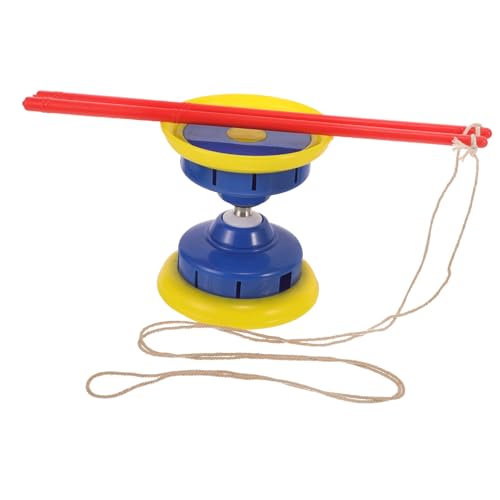 HANABASS Dreifach Kugelgelagerter Diabolo aus Bruchfestem Traditionelles Chinesisches Jonglier für Anfänger und Stoßfest mit Sticks Fördert Geschicklichkeit und Zufällige Zufällige Farbe HANABASS Dreifach Kugelgelagerter Diabolo aus Bruchfestem Traditionelles Chinesisches Jonglier für Anfänger und Stoßfest mit Sticks Fördert Geschicklichkeit und Zufällige Zufällige Farbe von HANABASS