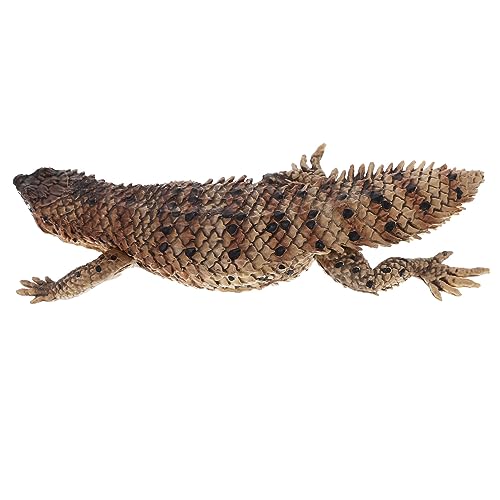HANABASS Eidechsenmodell Ornament Simulation Eidechsenschmuck Simulation Tierfigur Kleine Eidechsenfiguren Eidechsenerkennungsmodell Kleine Eidechsenstatue Tiermodell von HANABASS