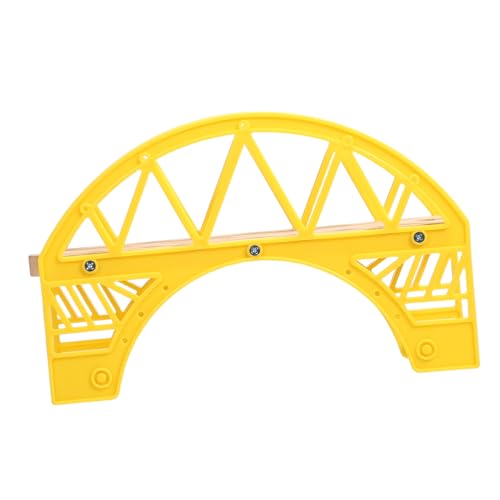HANABASS Eisenbahnspielzeug für für Jungen Bahngleisbrücken Spielzeugbrücke Bahngleise Brücke Modelleisenbahnbrücken Bahnbrückenpiergleis Plastik von HANABASS