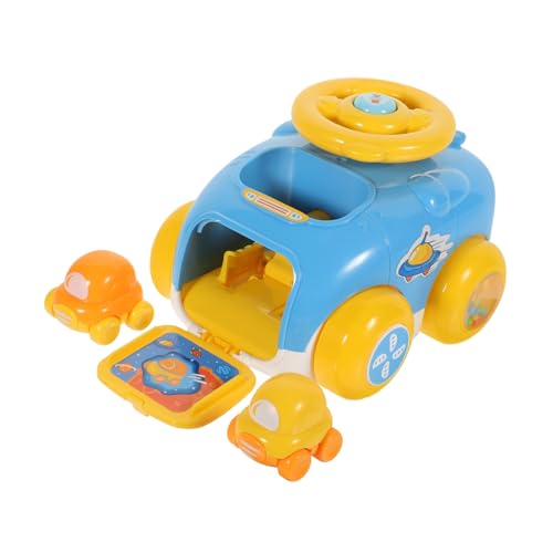 HANABASS Eject Car Niedliches Fahrzeugmodell für Sicherer Fördert Feinmotorik und Koordination Handliches für Jungen und Mädchen Ab Jahren von HANABASS