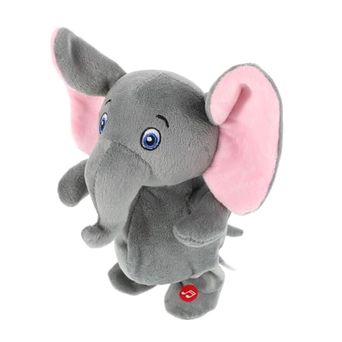 HANABASS Elefantenpuppe Plüschspielzeug Elefantenspielzeug Valentinstag Plüschtiere Cartoon Animal Doll kinderzimmer Kuscheltier Plüschelefant Plastik Grey HANABASS Elefantenpuppe Plüschspielzeug Elefantenspielzeug Valentinstag Plüschtiere Cartoon Animal Doll kinderzimmer Kuscheltier Plüschelefant Plastik Grey von HANABASS