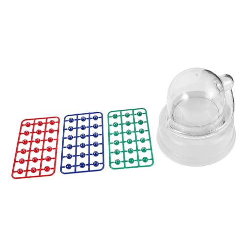 HANABASS Elektrische Mini-lotto-Maschine Tragbar Leicht Bingo-spielset mit Elektro-Motor Realistische Ziehung für Familienpartys Halloween Geburtstagsfeiern HANABASS Elektrische Mini-lotto-Maschine Tragbar Leicht Bingo-spielset mit Elektro-Motor Realistische Ziehung für Familienpartys Halloween Geburtstagsfeiern von HANABASS