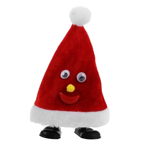 HANABASS Elektrisches Laufendes Weihnachtsmann Mützen Lustige Weihnachtsdeko Figur für Interaktives Xmas Novelty Stocking Stuffer Festliche Weihnachtsfeier Dekoration HANABASS Elektrisches Laufendes Weihnachtsmann Mützen Lustige Weihnachtsdeko Figur für Interaktives Xmas Novelty Stocking Stuffer Festliche Weihnachtsfeier Dekoration von HANABASS