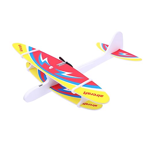 HANABASS Elektrisches Wurfgleiter Flugzeug für Robustes Modell für Outdoor Spiele für Jungen und Zufallsmuster HANABASS Elektrisches Wurfgleiter Flugzeug für Robustes Modell für Outdoor Spiele für Jungen und Zufallsmuster von HANABASS