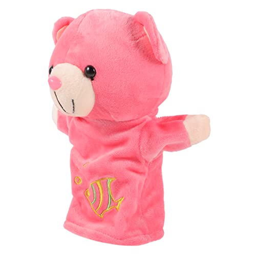 HANABASS Entzückende Handpuppen für Plüschtiere im Cartoon Design Interaktive Tierpuppen für Geschichtenerzählen für Kleinkinder und Vorschulkinder Fördert von HANABASS