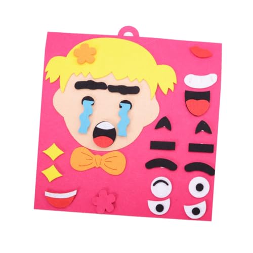 HANABASS Facial Puzzle Toy für Lustiges DIY Set mit Verschiedenen Gesichtsausdrücken Fördert Emotionale Wahrnehmung Hand Augen Koordination und Kreatives Lernen für Eltern Junge Mädchen HANABASS Facial Puzzle Toy für Lustiges DIY Set mit Verschiedenen Gesichtsausdrücken Fördert Emotionale Wahrnehmung Hand Augen Koordination und Kreatives Lernen für Eltern Junge Mädchen von HANABASS