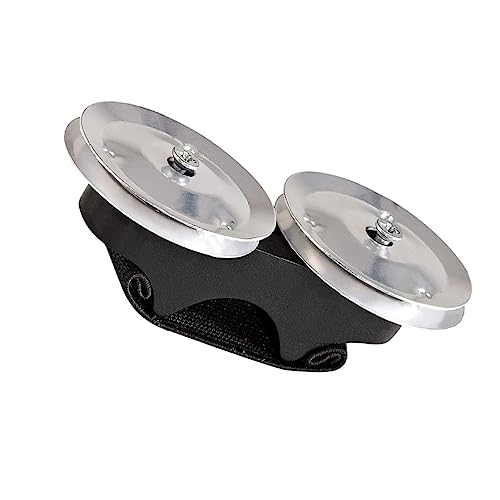HANABASS Finger Bell aus Aluminium und Holz für Handgelenkshaker Ergonomisch Gestaltet Leicht und Langlebig für Musikalische Früherziehung und Kreative Spiele HANABASS Finger Bell aus Aluminium und Holz für Handgelenkshaker Ergonomisch Gestaltet Leicht und Langlebig für Musikalische Früherziehung und Kreative Spiele von HANABASS