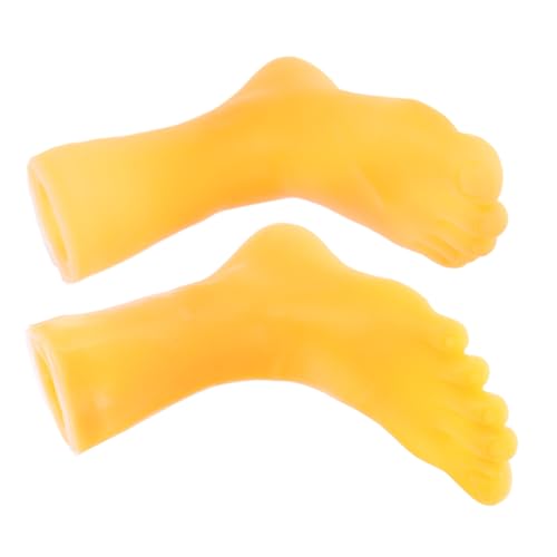 HANABASS Fingerpuppen Kleine Füße Vinyl Finger für Linker und Rechter Fuß Interaktives Katzenspielzeug zur Feinmotorikförderung und Unterhaltung bei Partys HANABASS Fingerpuppen Kleine Füße Vinyl Finger für Linker und Rechter Fuß Interaktives Katzenspielzeug zur Feinmotorikförderung und Unterhaltung bei Partys von HANABASS