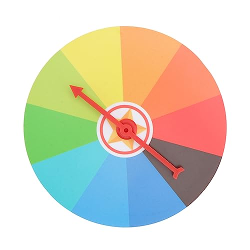 HANABASS Fortune Prize Wheel Wandhängendes für Karneval und Spiele Kreatives Design mit Leuchtenden Farben Einfach zu Bedienen und Langlebig HANABASS Fortune Prize Wheel Wandhängendes für Karneval und Spiele Kreatives Design mit Leuchtenden Farben Einfach zu Bedienen und Langlebig von HANABASS