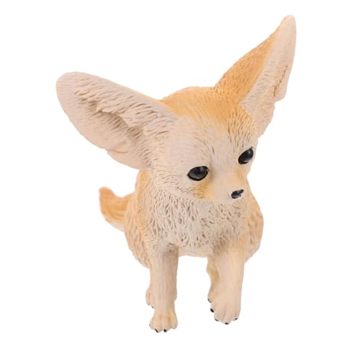 HANABASS Fox Figuren Dekoration aus Kunststoff Detailreiche Tierfigur für Schreibtisch und Raumgestaltung für Fox Langlebig und Leicht von HANABASS