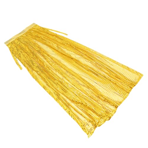 HANABASS Gelber Pailletten Umhang Halloween Kostüm Cape Kreativer Glitzer Umhang für Karneval Cosplay und Maskerade Party Erwachsene Unisex Verkleidung HANABASS Gelber Pailletten Umhang Halloween Kostüm Cape Kreativer Glitzer Umhang für Karneval Cosplay und Maskerade Party Erwachsene Unisex Verkleidung von HANABASS