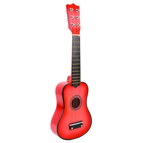 HANABASS Gitarre aus Holz Akustisches Musikinstrument für Kleinkinder Tragbare Spielzeuggitarre für Anfänger und Kreative HANABASS Gitarre aus Holz Akustisches Musikinstrument für Kleinkinder Tragbare Spielzeuggitarre für Anfänger und Kreative von HANABASS