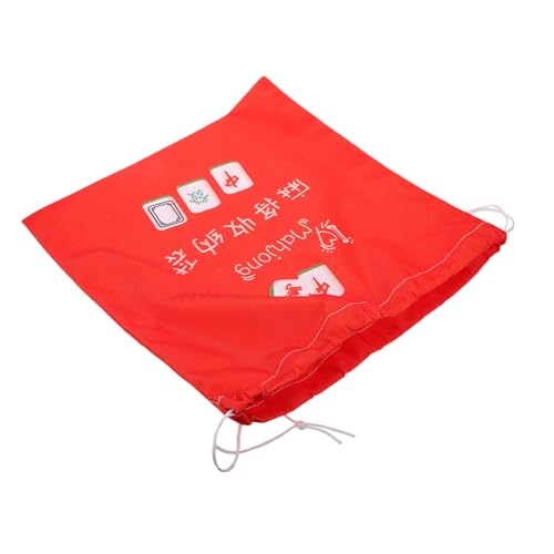 HANABASS Großer Mahjong Aufbewahrungsbeutel mit Kordelzug Wiederverwendbarer Mahjong Tasche für Reise und Spiel und Geschenkverpackung HANABASS Großer Mahjong Aufbewahrungsbeutel mit Kordelzug Wiederverwendbarer Mahjong Tasche für Reise und Spiel und Geschenkverpackung von HANABASS