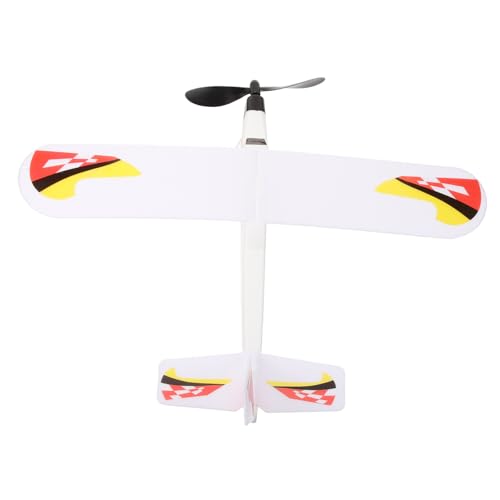 HANABASS Gummiband Flugzeug Modellbau DIY Gleitflugzeug für Outdoor Fördert Hand Auge Koordination und Kreativität Zufälliger Stil von HANABASS