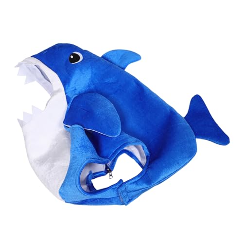 HANABASS Haikostüm mit Kapuze Atmungsaktiver Weicher Bequemes Shark Onesie für Jungen Mädchen für Halloween Geburtstagsfeiern Schulveranstaltungen Kreatives Meerestier Kostüm HANABASS Haikostüm mit Kapuze Atmungsaktiver Weicher Bequemes Shark Onesie für Jungen Mädchen für Halloween Geburtstagsfeiern Schulveranstaltungen Kreatives Meerestier Kostüm von HANABASS