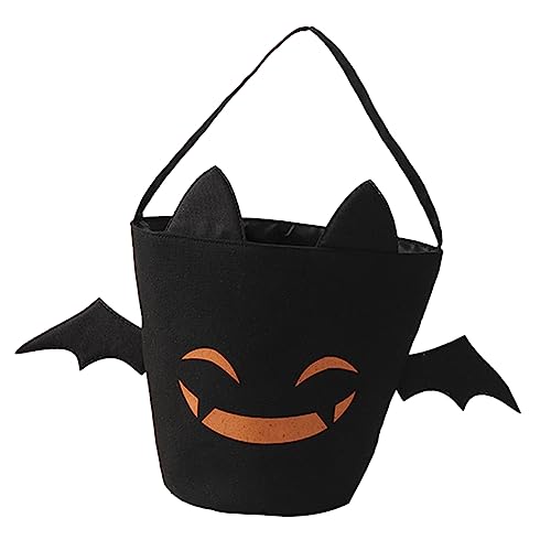 HANABASS Halloween Baumwoll Goody Bags Tragbare Faltbare Süßigkeitentaschen aus Canvas für Halloween Party Dekoration mit Großem Stauraum und Stilvollem Design HANABASS Halloween Baumwoll Goody Bags Tragbare Faltbare Süßigkeitentaschen aus Canvas für Halloween Party Dekoration mit Großem Stauraum und Stilvollem Design von HANABASS