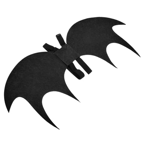 HANABASS Halloween Fledermausflügel für Kostümzubehör für Rollenspiele Partydekoration für Halloween Cosplay Accessoires für Kleinkinder Jahre Schwarzer Flügel Leichtes Eva HANABASS Halloween Fledermausflügel für Kostümzubehör für Rollenspiele Partydekoration für Halloween Cosplay Accessoires für Kleinkinder Jahre Schwarzer Flügel Leichtes Eva von HANABASS