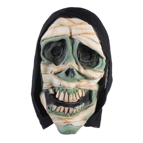 HANABASS Halloween Gruselige Vollgesichtsmaske Umweltfreundliche Cosplay Kostüm Bequeme Party Kopfbedeckung für Fasching Karneval und Halloween Dekoration HANABASS Halloween Gruselige Vollgesichtsmaske Umweltfreundliche Cosplay Kostüm Bequeme Party Kopfbedeckung für Fasching Karneval und Halloween Dekoration von HANABASS