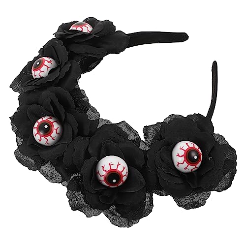 HANABASS Halloween Haarreif mit Weicher Atmungsaktiver Kopfschmuck für Erwachsene Langlebig und Formstabil für Kostüm und Halloween Partys HANABASS Halloween Haarreif mit Weicher Atmungsaktiver Kopfschmuck für Erwachsene Langlebig und Formstabil für Kostüm und Halloween Partys von HANABASS