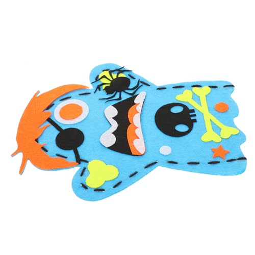 HANABASS Halloween Handpuppe aus Vliesstoff DIY Bastelset für Gruselige Gespenster Handpuppe Interaktives für Party Erzählungen und Eltern Junge Mädchen Aktivitäten HANABASS Halloween Handpuppe aus Vliesstoff DIY Bastelset für Gruselige Gespenster Handpuppe Interaktives für Party Erzählungen und Eltern Junge Mädchen Aktivitäten von HANABASS