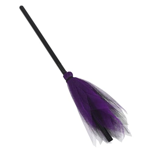 HANABASS Halloween Hexenbesen Halloween mitgebsel Halloween oblaten e scuuter Kleidung Gewand Halloween-Hexenkostüm Hexenbesen für Kleinkinder Wunder Besen Kostüm Dekoration Requisit von HANABASS