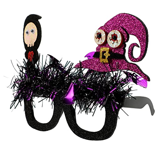 HANABASS Halloween Kostüm Brille Lustige Partybrille für Erwachsene Kreatives Halloween Party Accessoire Sichere Materialien Vielseitig für Karneval Maskerade und Fotorequisiten von HANABASS