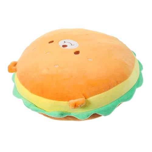 HANABASS Hamburger -kissenspielzeug Plüschbärenspielzeug Dekorativer Puppenhamburger Ausgestopfte Hamburgerpuppe Dekokissen Bettwurfkissen Daunen Baumwolle Orange HANABASS Hamburger -kissenspielzeug Plüschbärenspielzeug Dekorativer Puppenhamburger Ausgestopfte Hamburgerpuppe Dekokissen Bettwurfkissen Daunen Baumwolle Orange von HANABASS