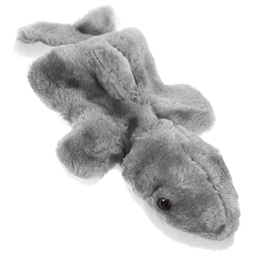 HANABASS Handpuppe Grauer Hai Weiches Plüschtier Storytelling Für Interaktives Rollenspiel Und Frühpädagogik von HANABASS