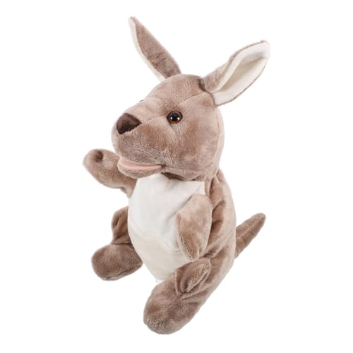 HANABASS Handpuppe Plüschtier Handspielzeug Kreative Tierpuppe für Eltern Junge Mädchen Interaktion und Geschichten Erzählen Weiches Puppentheater für Vorschule und Geburtstagsgeschenk von HANABASS